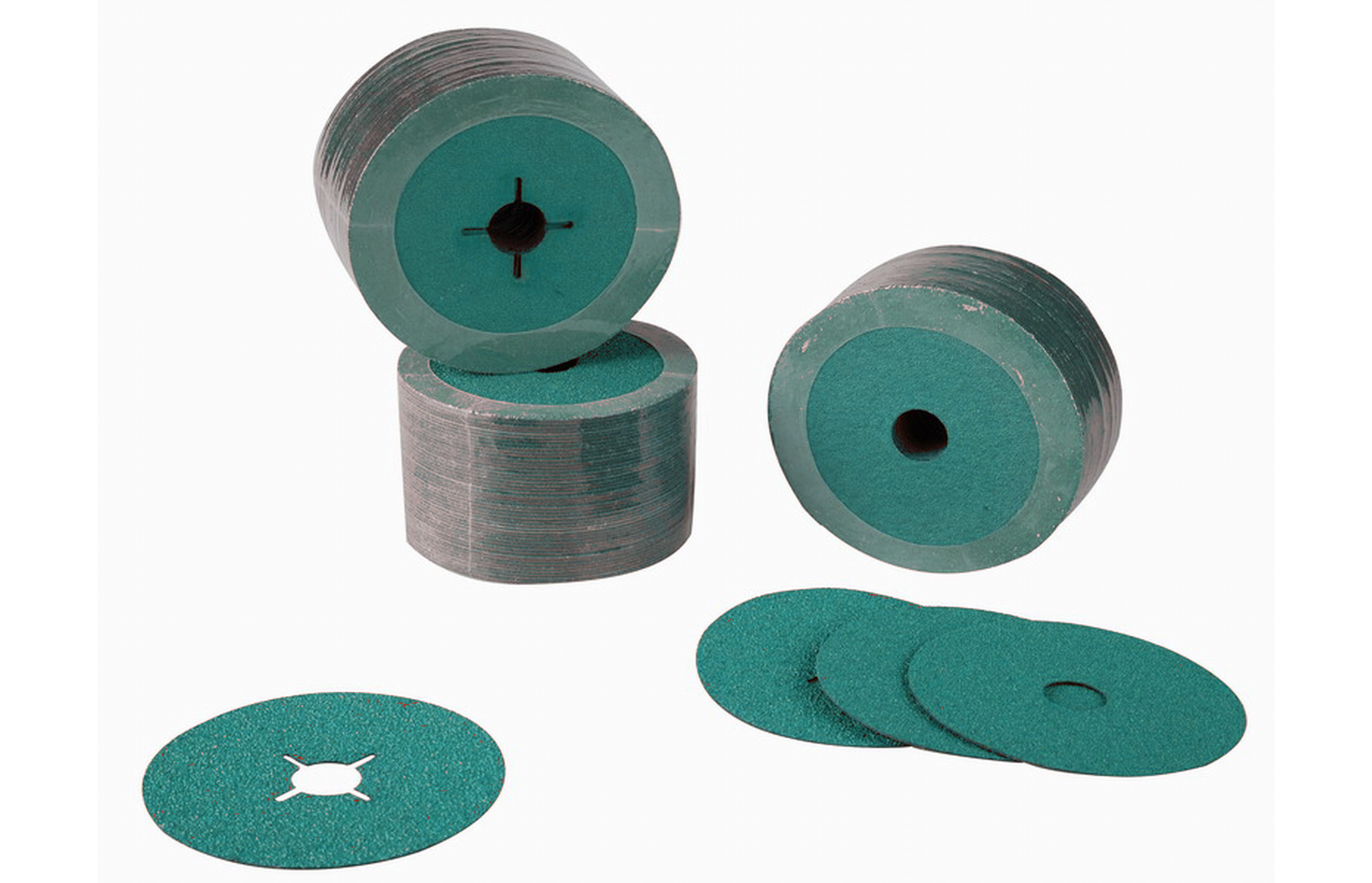 Disque abrasif de ponçage de fibre de disques de résine de fibre de fibre abrasive en aluminium de disque