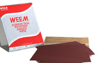 Feuilles de papier sablé de poussière abrasive de l'oxyde d'aluminium P320 avec le papier d'emballage imperméable