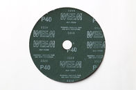 disques de ponçage de fibre de résine d'oxyde d'aluminium de 100mm pour le début de broyeur d'angle de la poussière abrasive 24