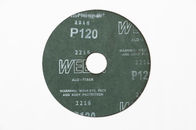 Grain de ponçage d'oxyde d'aluminium de Sanding Discs With de broyeur de fibre de résine de 5 disques de pouce