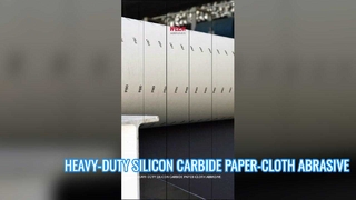 ABRASIF EN TISSU DE PAPIER EN CARBURE DE SILICIUM À RÉSISTANCE RÉSISTANTE