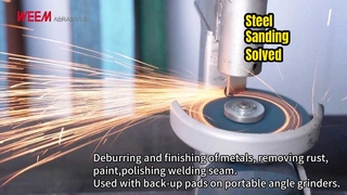 Test de meulage de métal en 10 minutes sur fibre de zircone-alumine vulcanisée 3216